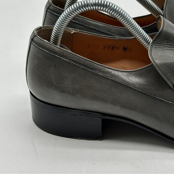Salvatore Ferragamo Mens Gray Shoes Loafers‎ size 7 main image 14